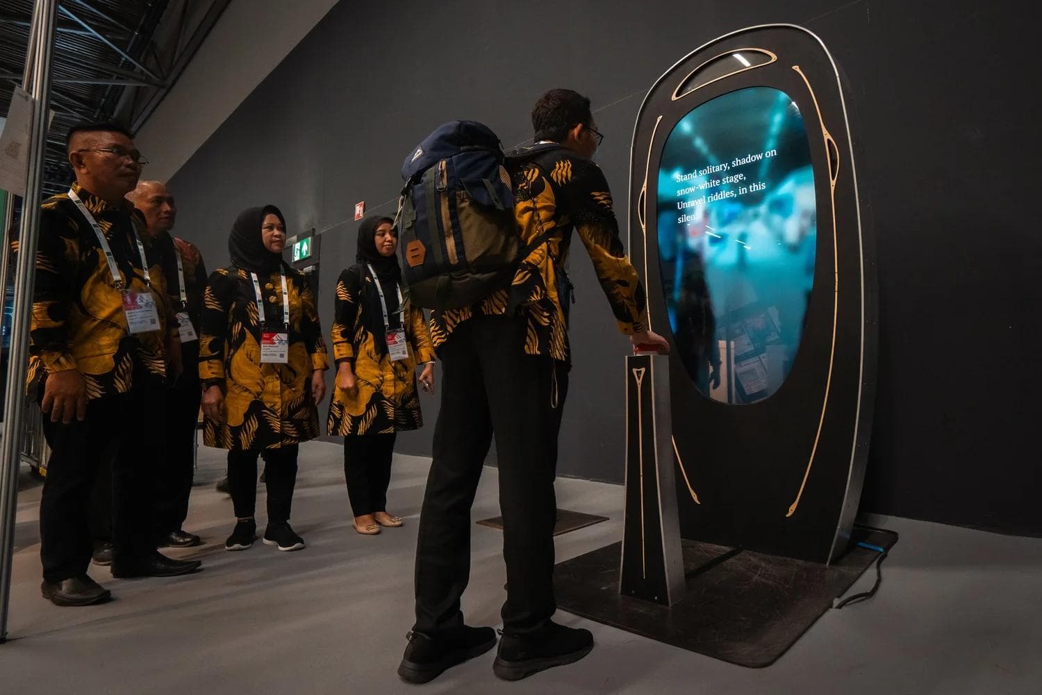 Poem Booth op IFLA WLIC 2023